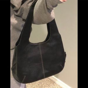 Vista: Vacuno; Forro: Textile Leather Handbag